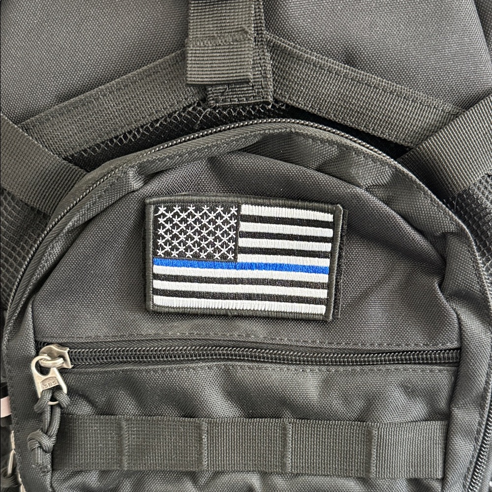 Black Tactical Water Backpack - Picture 2 of 4